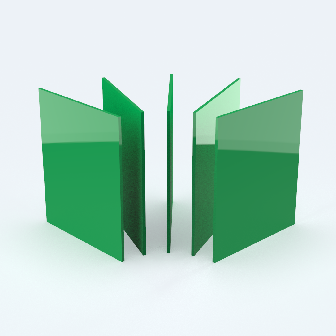 PLEXIGLAS® GS 3 mm grün 6H01