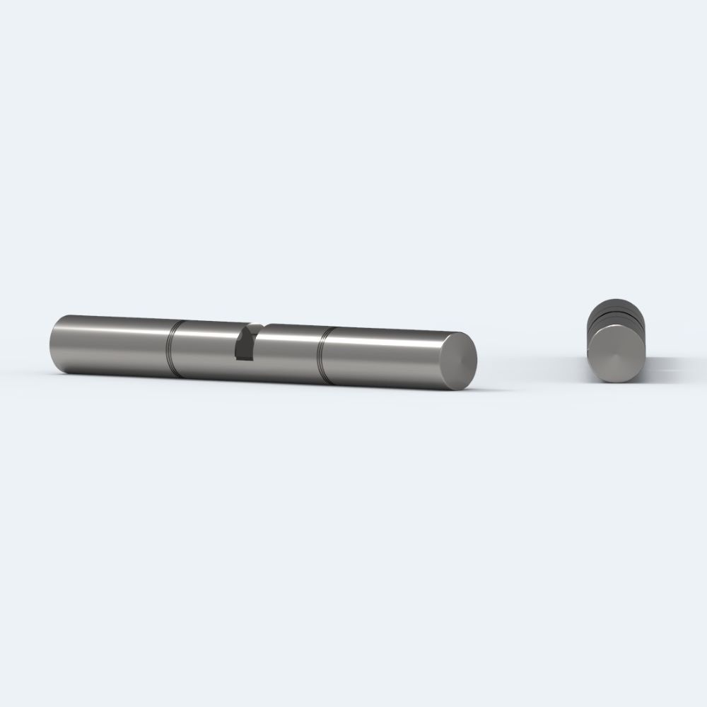 Edelstahl-Tischaufsteller Ø 18 mm x 150 mm 5-10 mm